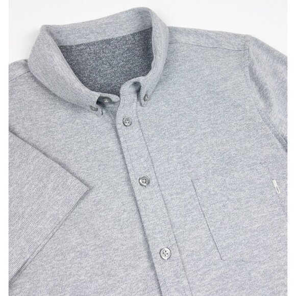 Vuori Gray Modern Casual Button Down Shirt - Picture 5 of 11